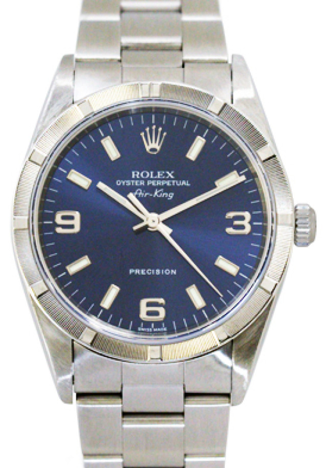 Pre-Owned Rolex Air King 14010M Steel Year 2003 3946